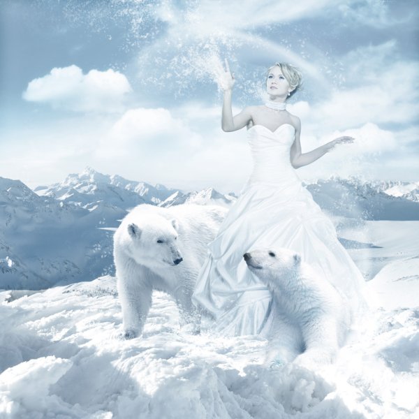 Снежная девушка