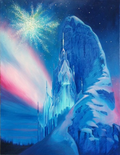 Холодное сердце ледяной дворец