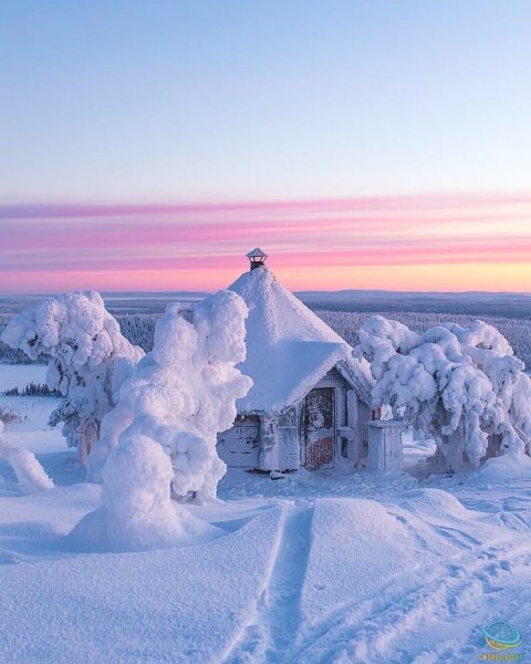 Финляндия зимой