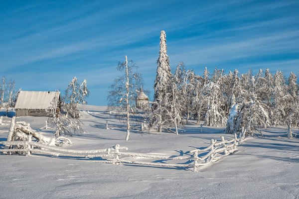 Россия зимой