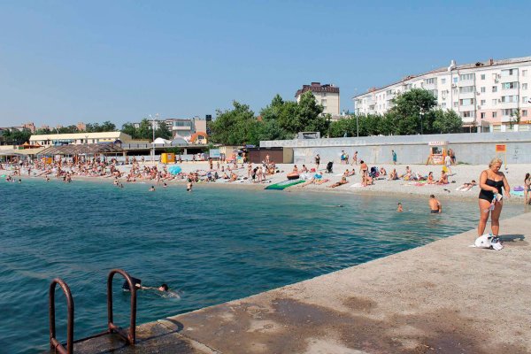 Пляж парк Фрунзе Новороссийск