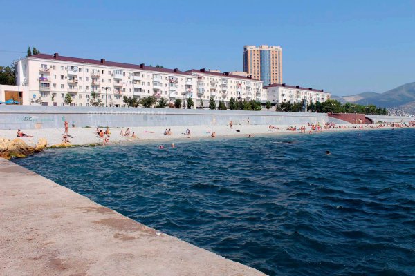 Центральный пляж Новороссийск
