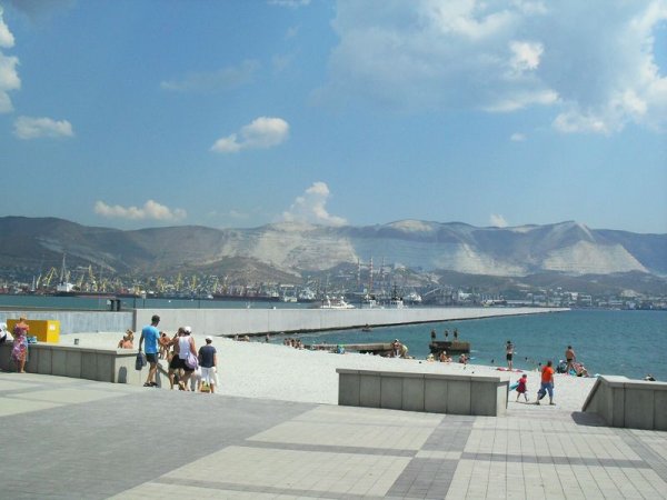 Пляж Адмирала Серебрякова Новороссийск