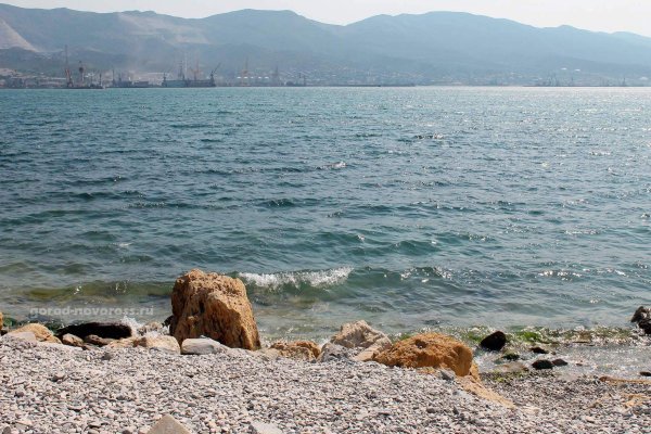 Пляж русское море Новороссийск