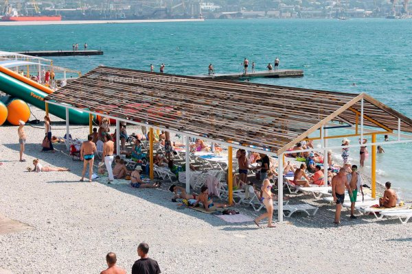 Центральный пляж Новороссийск