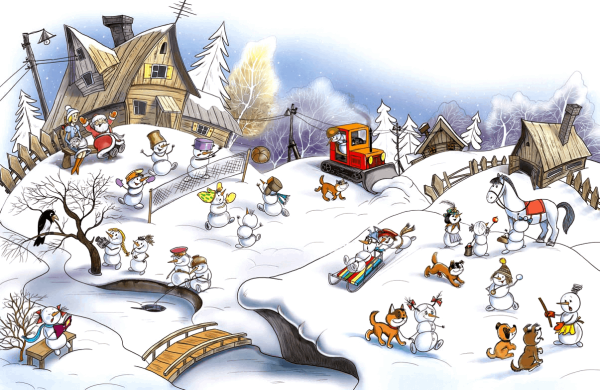 Андрей Усачев школа снеговиков