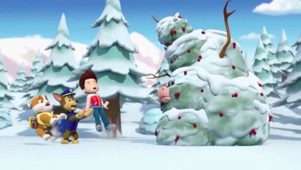 Щенячий патруль снежный