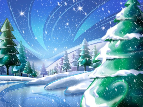 Новогодний фон