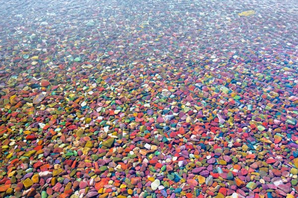 Озеро Макдональд Монтана США