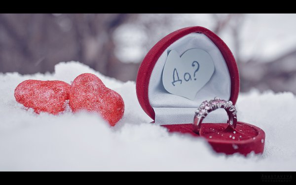 Зима любовь романтика