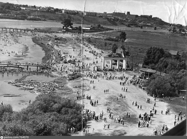 Заречный парк Киров 60-е гг