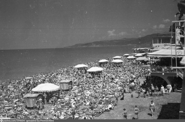 Лазаревское Сочи 70-е годы