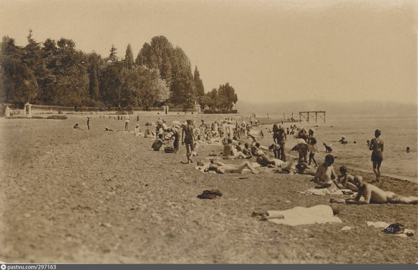 Алушта 1927 пляж