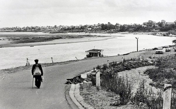 Набережная Сыктывкар в 1980