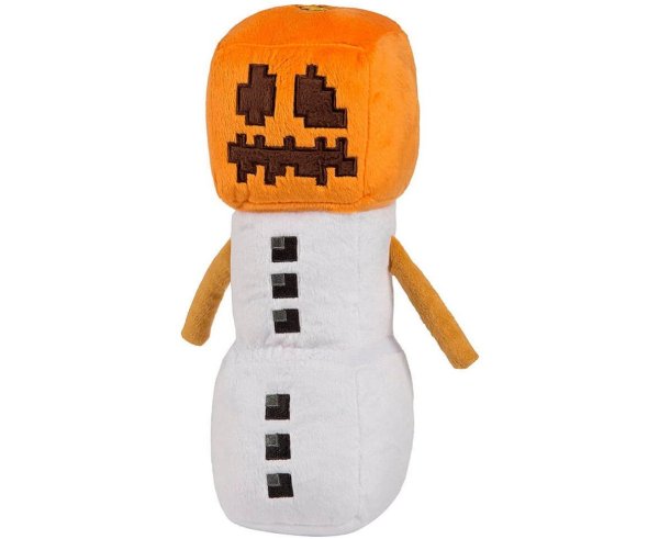 Снежный голем майнкрафт мягкая игрушка