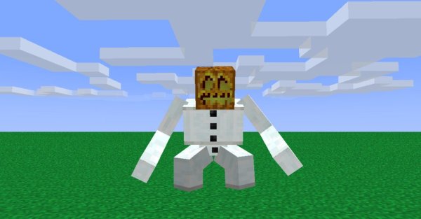 Майнкрафт голем МУТАНТ