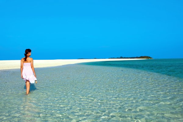 Курамати коса Мальдивы