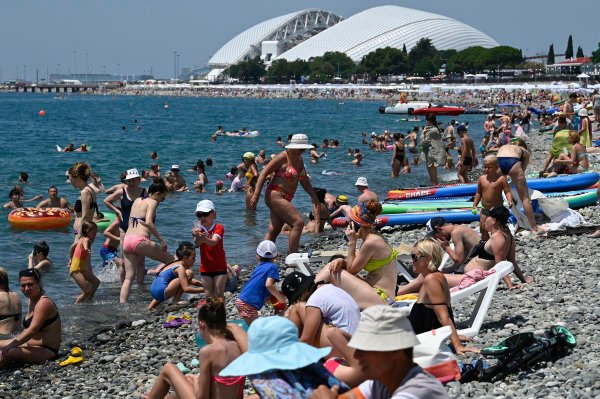 Сочи наплыв туристов 2020