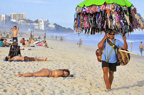 Торговля на пляже