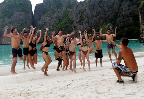 Тайланд туристы