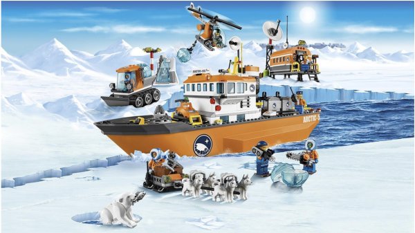 Конструктор LEGO City 60062 Арктический ледокол