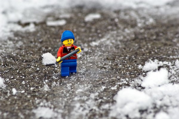 Лего зимние человечки