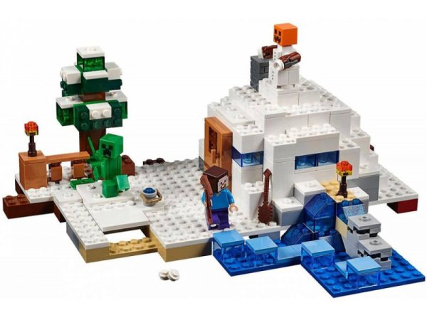 LEGO Minecraft Снежное убежище