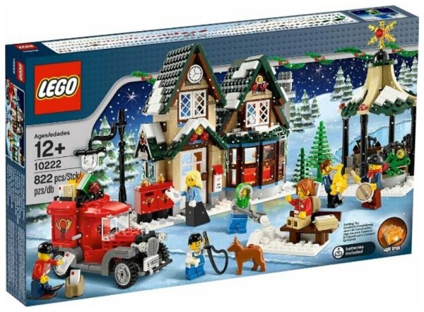 Лего 10222 - зимняя деревенская почта LEGO