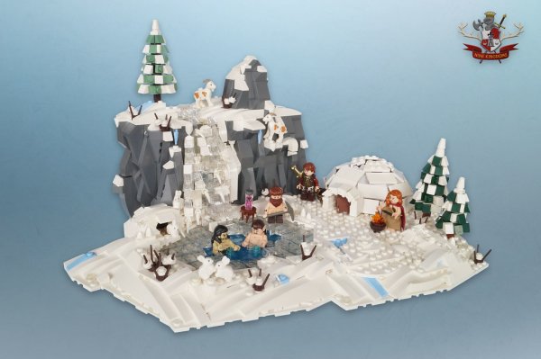 Лего Снежное царство