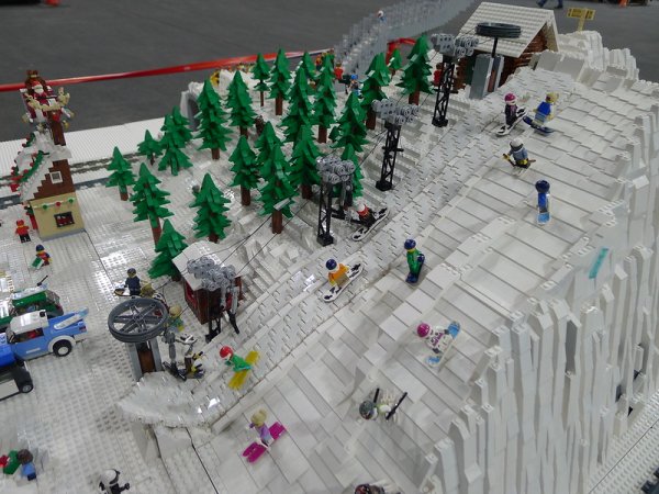 LEGO Winter Village Diorama