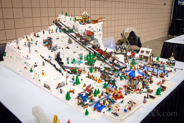 Лего Снежная деревня