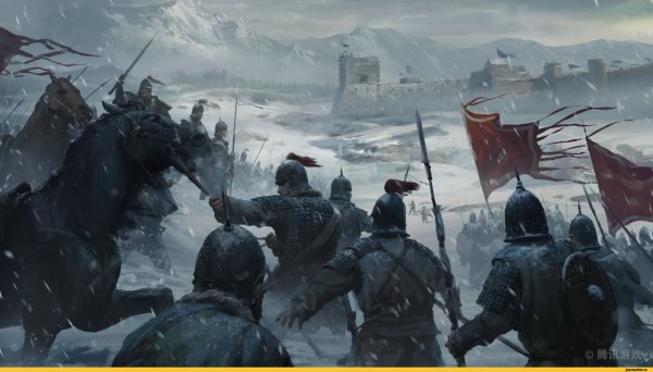 Medieval Concept Art поле боя