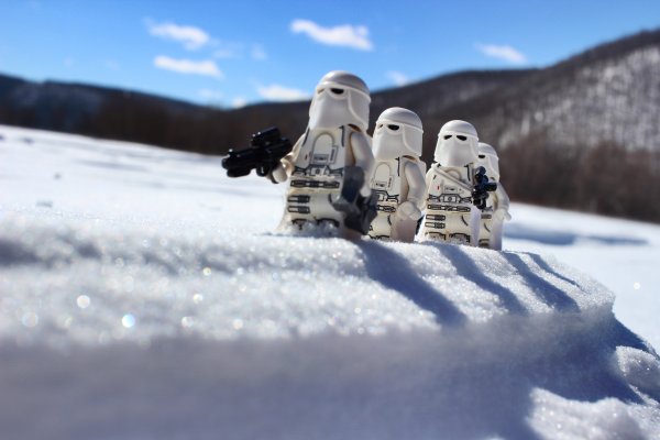 Лего Звездные войны снежный Штурмовик