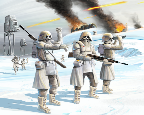 Ральф МАККУОРРИ Snowtrooper