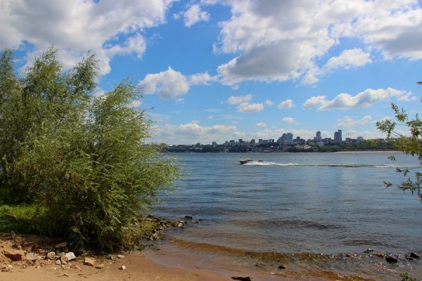 Остров Проран Самара пляж