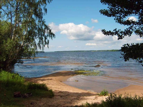 Конаково Тверская область река Волга