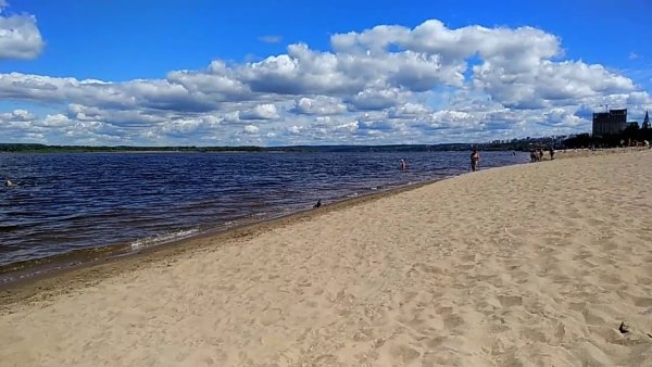 Самара пляжи на Волге