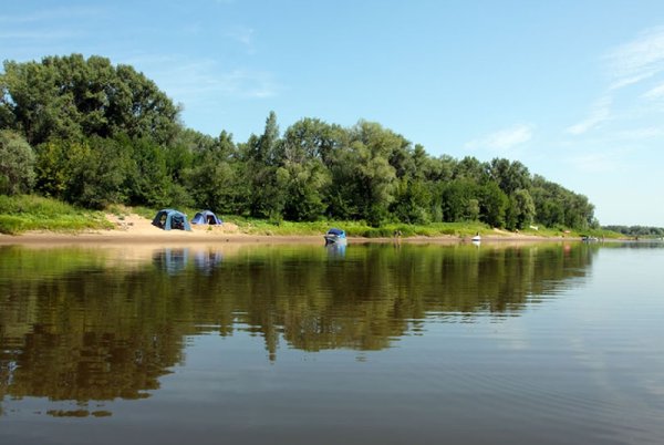 Река Волга Саратов пляж