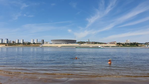Пляж бобры Волгоград