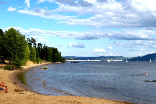 Тольятти Волга пляж