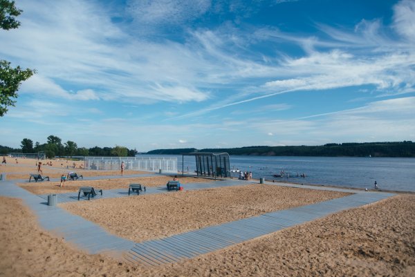 Городской пляж Зеленодольск