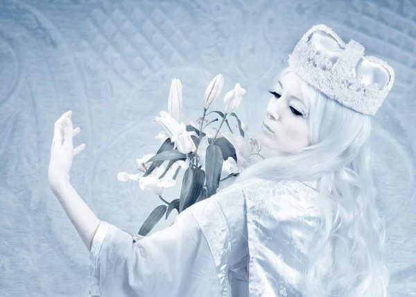 Снежная красавица