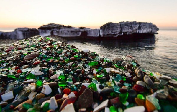 Пляж стекляшка Владивосток