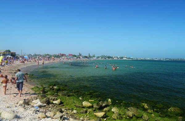 Черноморское Крым пляж