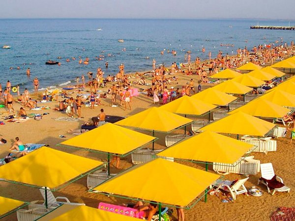 Феодосия пляж золотые Пески