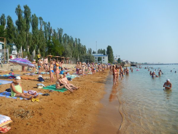 Пляж Динамо в Феодосии