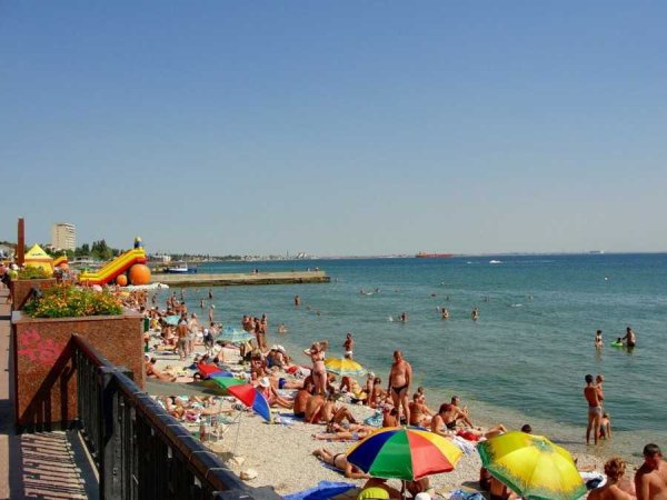 Первый городской пляж Феодосия