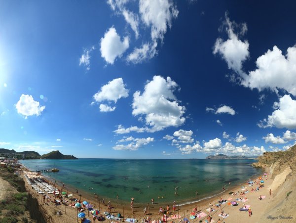 Феодосия пляж золотые Пески