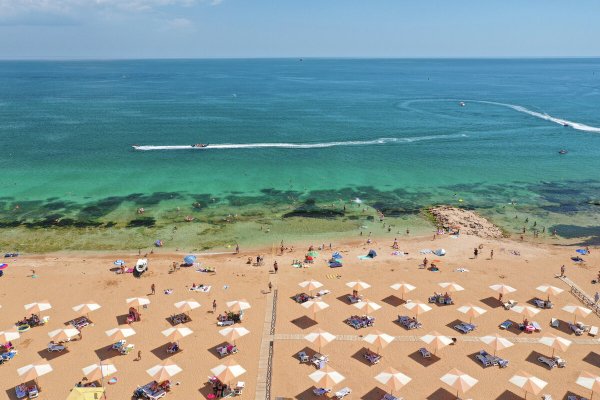 Феодосия пляж золотые Пески