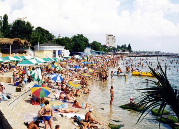 Первый городской пляж Феодосия